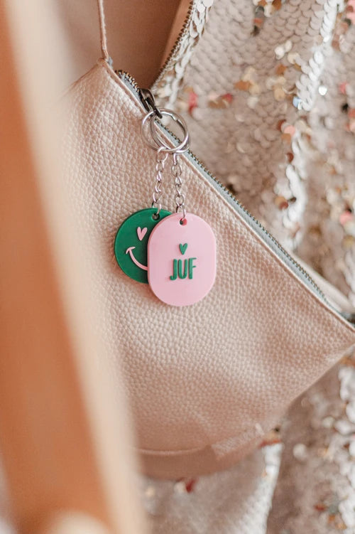 Sleutelhanger: Juf