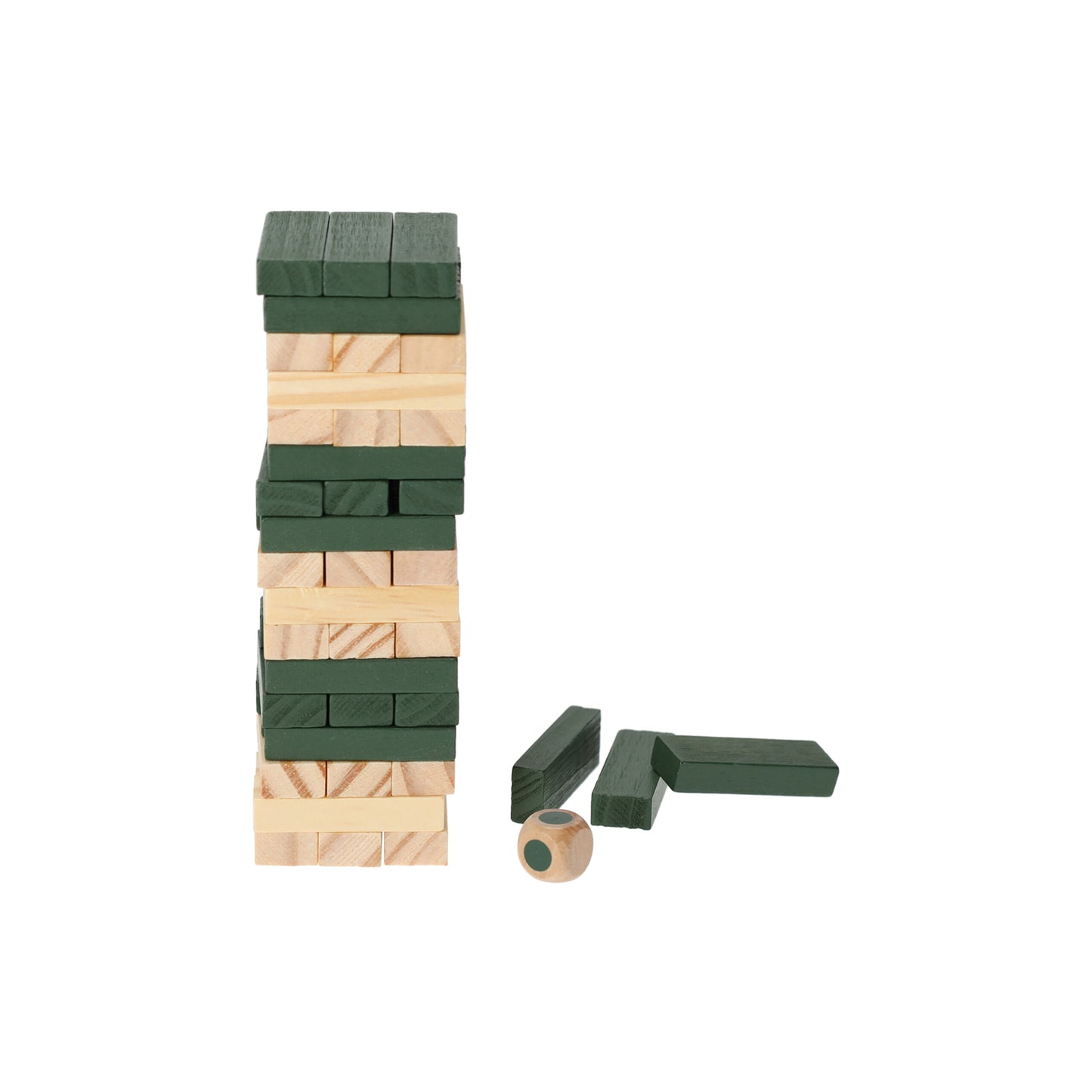 JENS living houten toren spel groen