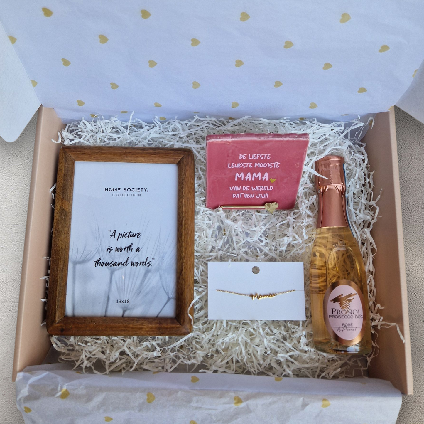 Voor de liefste, leukste, mooiste mama cadeaubox