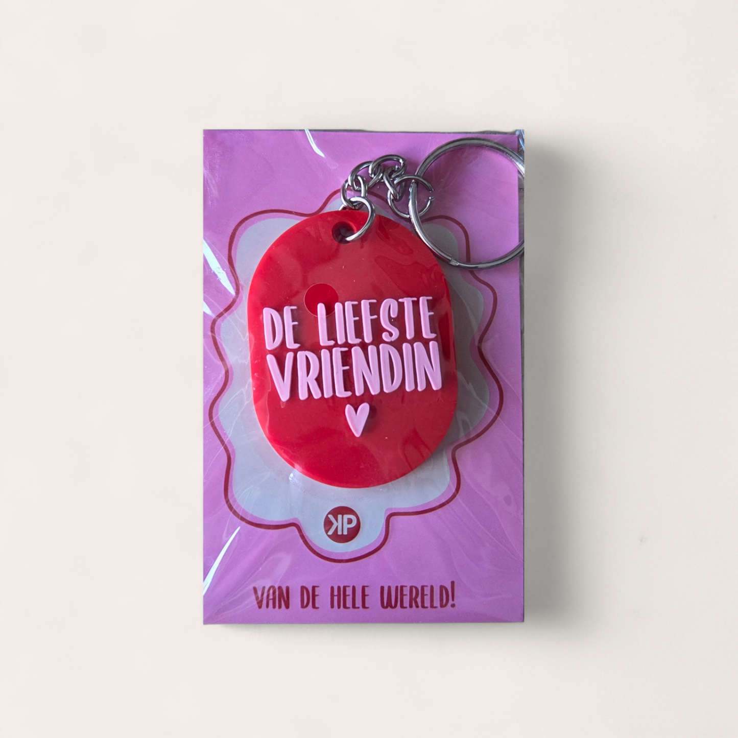 Sleutelhanger: De liefste vriendin