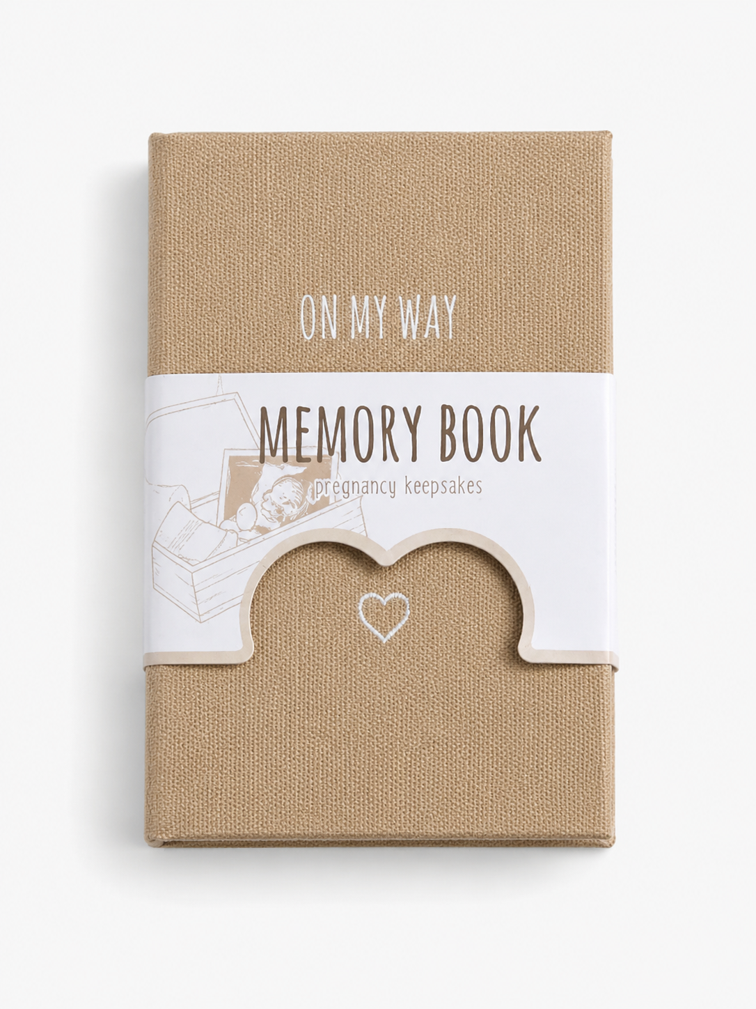 Memory Box 'On My Way' – Bewaarbox voor Babyherinneringen