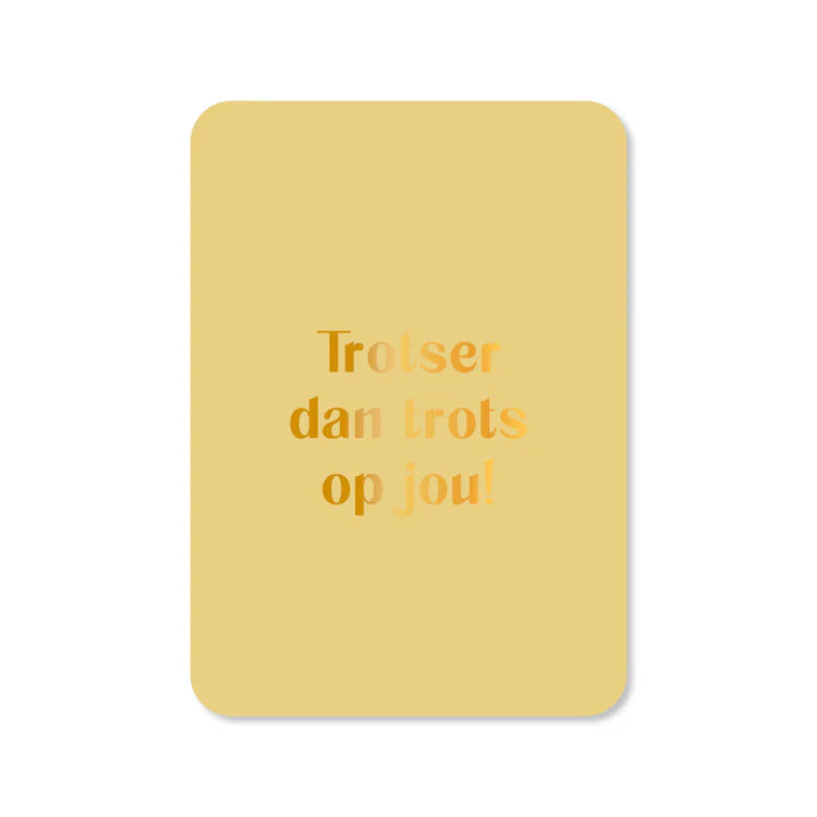 Kaart: Trotser dan trots