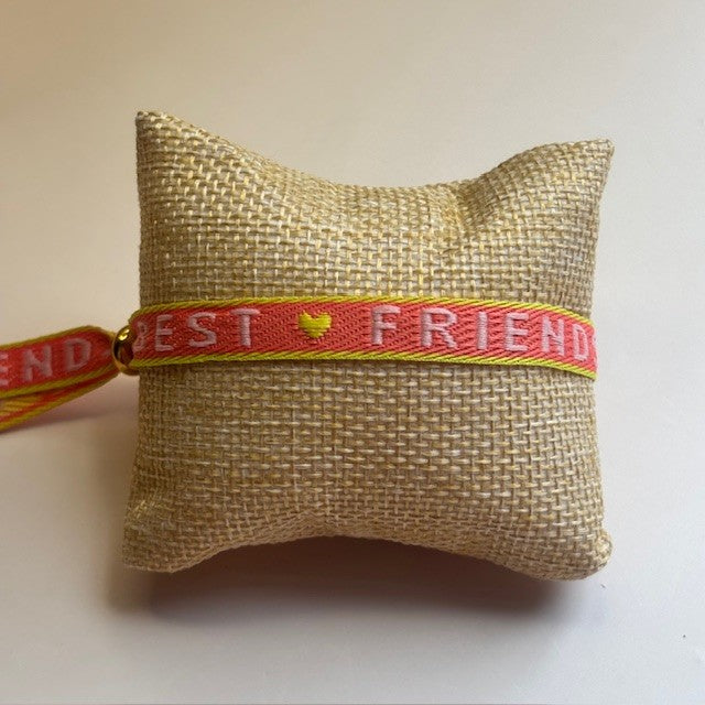 Lint Armbandjes met Tekst: diverse uitvoeringen