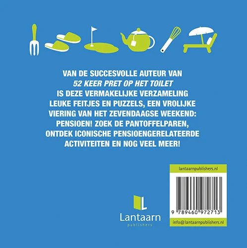 Boek: Pensioen editie - 52 keer pret op toilet