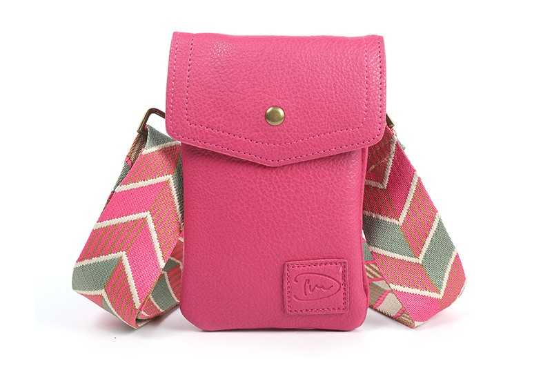 Schoudertasje-Telefoontasje Marken Roze