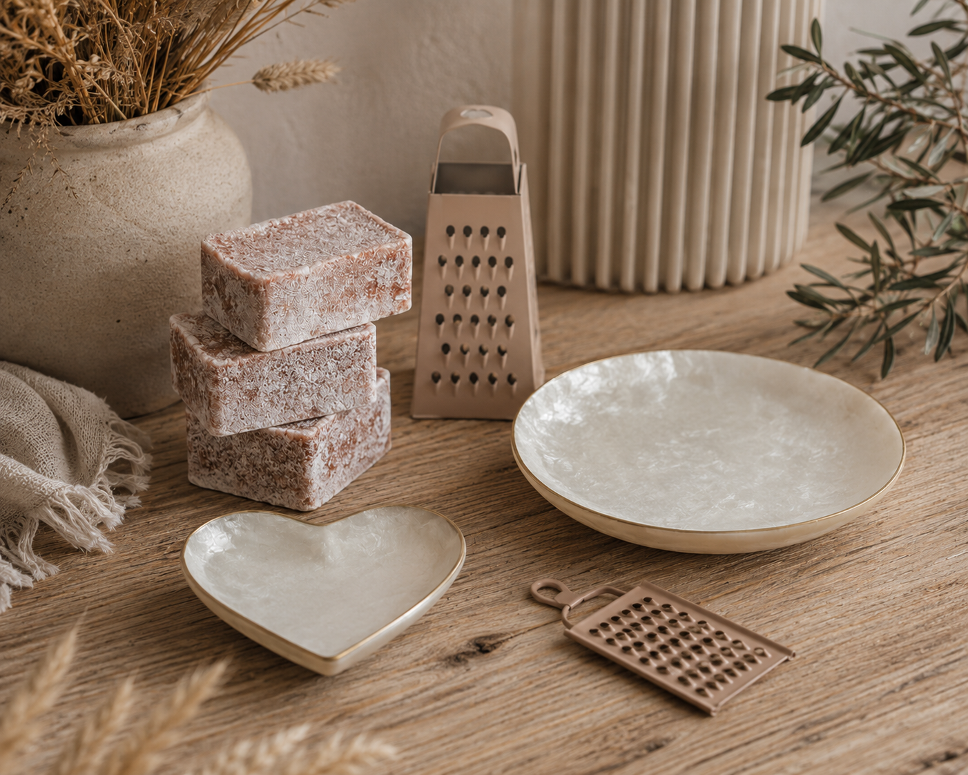 Geurblokjes Rasp – Caramel/Nude