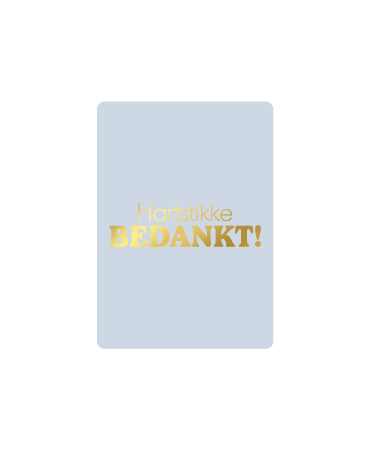 Minikaart: Hartstikke bedankt