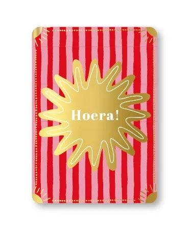 Kaart: Hoera!