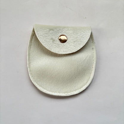 Suede sieradenzakje