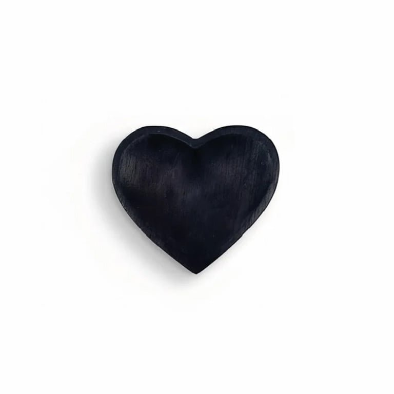 🖤 Teakhouten Hart Schaaltje – Natuurlijk & Tijdloos
