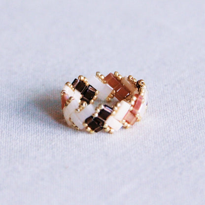 Tilabead ring - nude