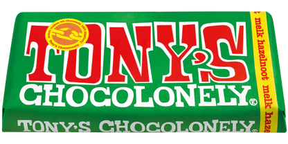 Melkchocolade hazelnootrepen 32%, 180gr