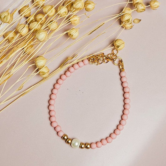 Kralenarmband Noa Licht Roze