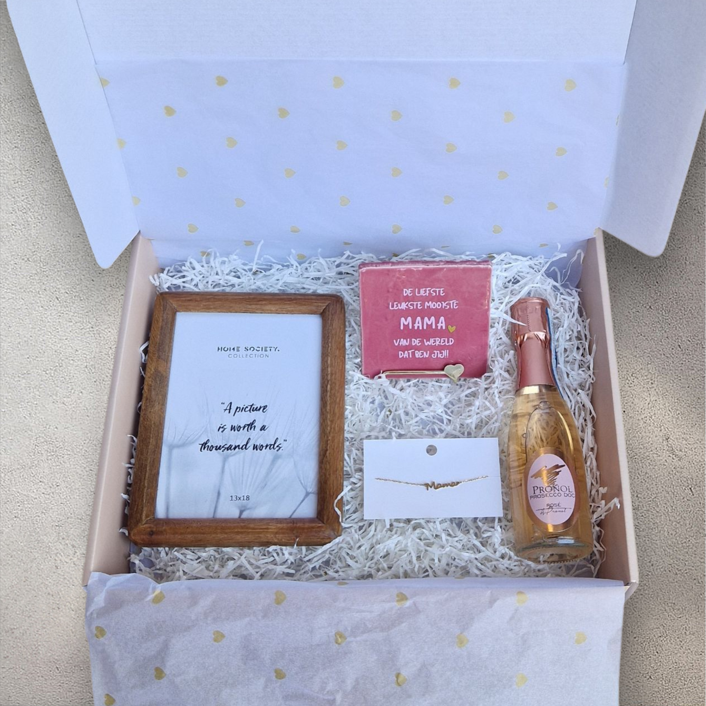 Voor de liefste, leukste, mooiste mama cadeaubox