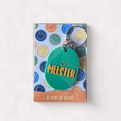 Sleutelhanger: Meester