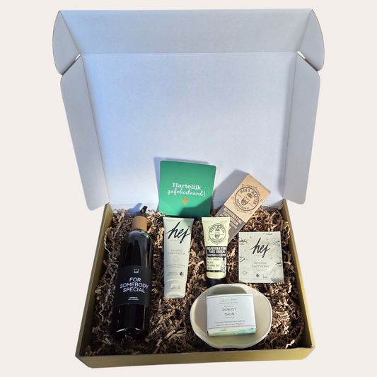 Fresh en Clean Cadeaubox – Felicitatie Cadeau voor Hem