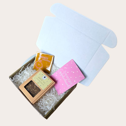 Hoera Zwanger! – Cadeaubox met Thee & Tegeltje