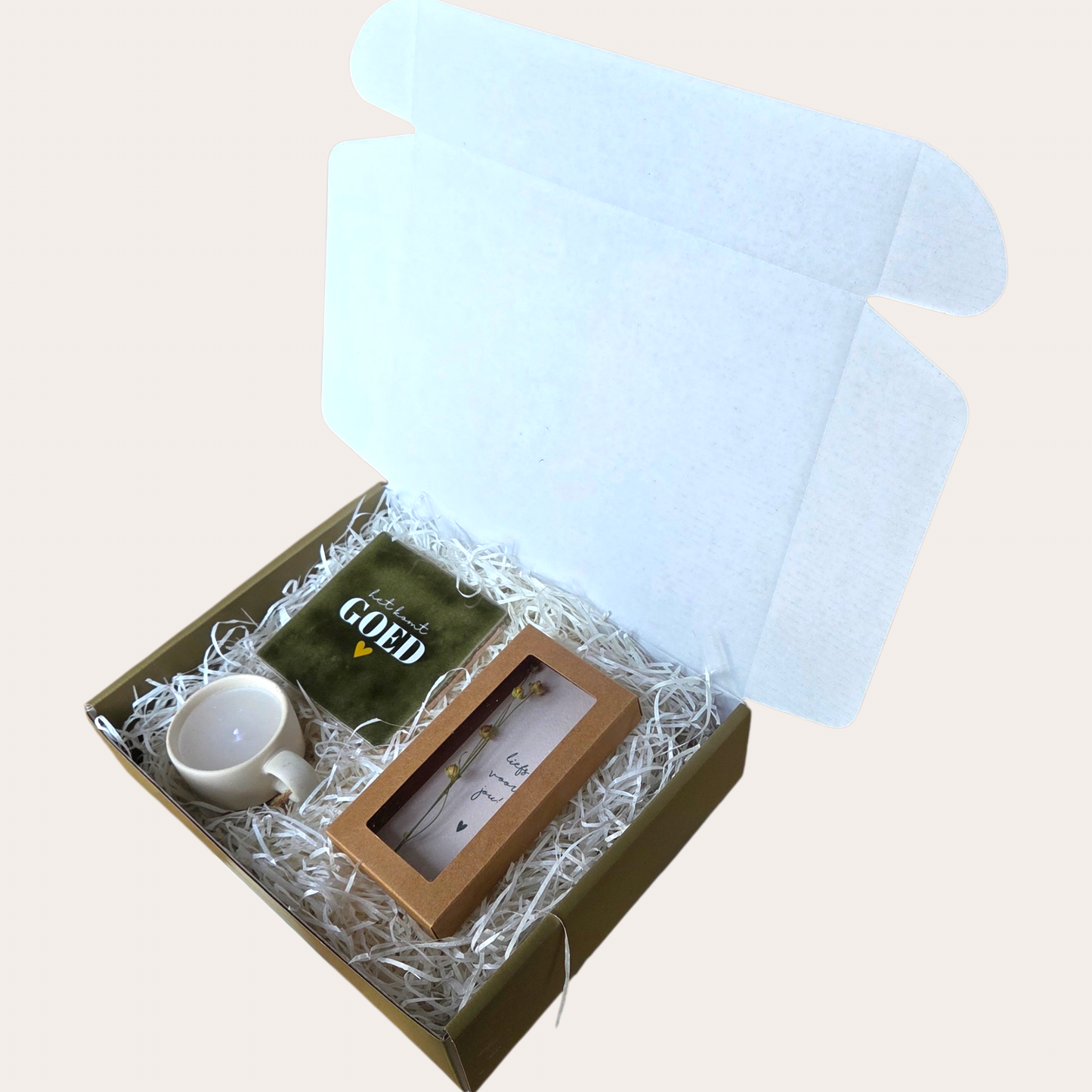 Het komt goed – Troost cadeaubox 💛