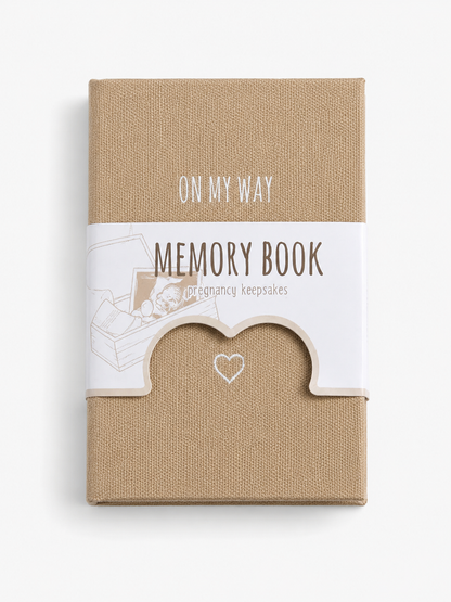 Memory Box 'On My Way' – Bewaarbox voor Babyherinneringen