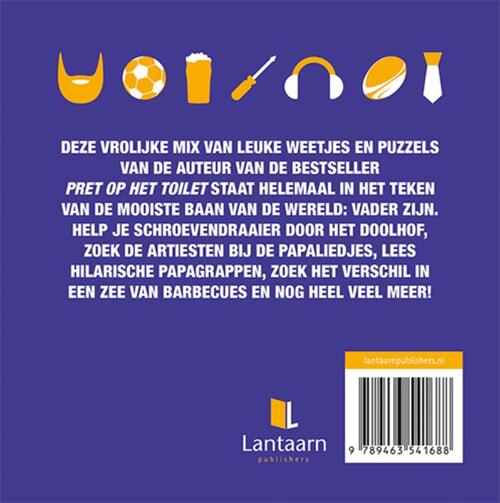 Boek: 52 keer pret op het toilet - vadereditie
