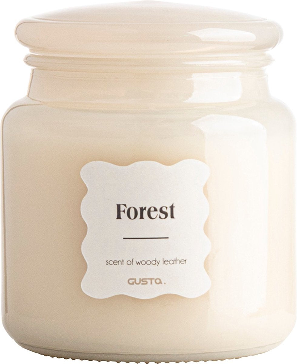 Geurkaars in apothekers pot: geur Forest