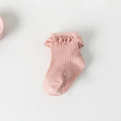 Sokjes antislip met kantje