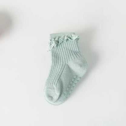 Sokjes antislip met kantje