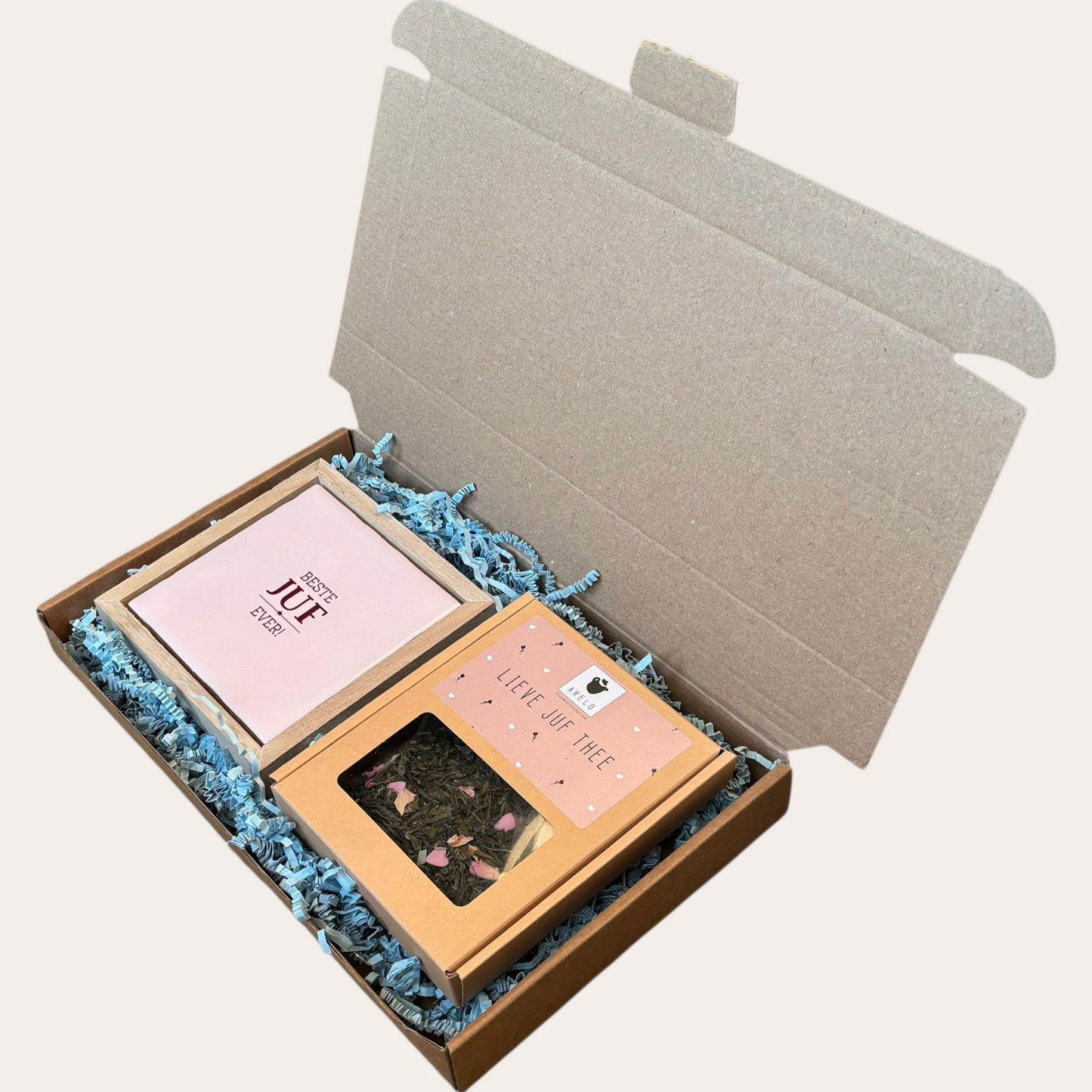 🌸 Lieve Juf Cadeaubox – Bedank Cadeau voor de Juf