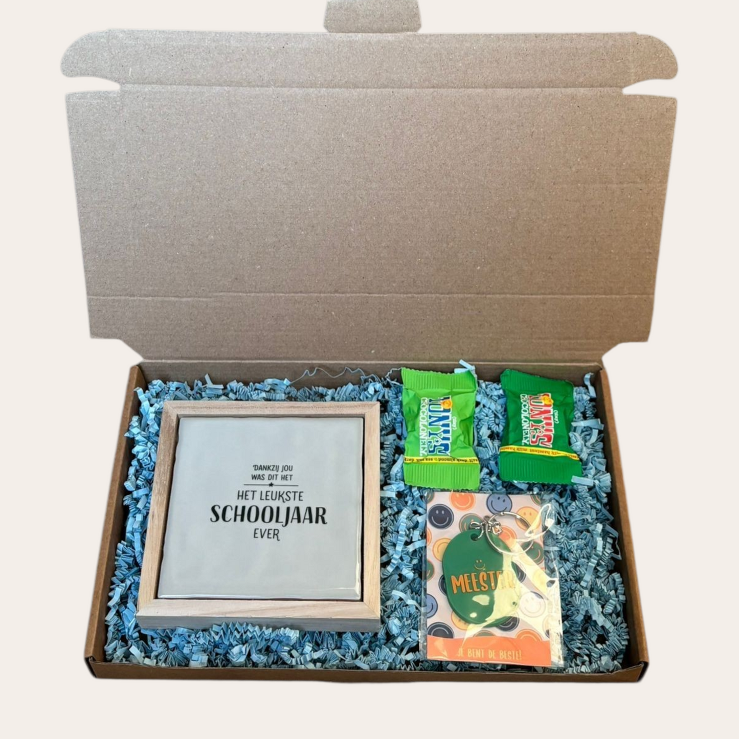 🎉 Beste Meester Cadeaubox – Origineel Bedank Cadeau voor de Meester