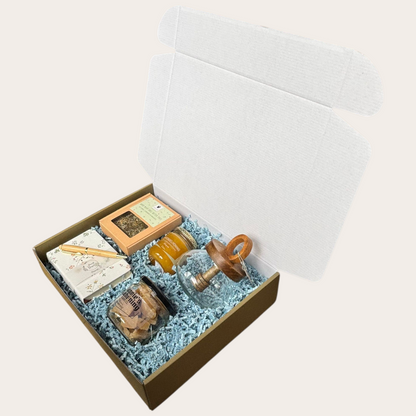 Word snel beter – Beterschaps cadeaubox voor haar met thee en lavendel honing