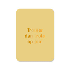 Kaart Trotser dan trots