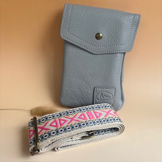 Schoudertasje - telefoontasje Marken Blauw