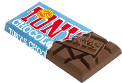 Donkere melkchocoladerepen 42%