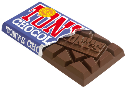 Donkere melk pretzel toffee repen, 180gr