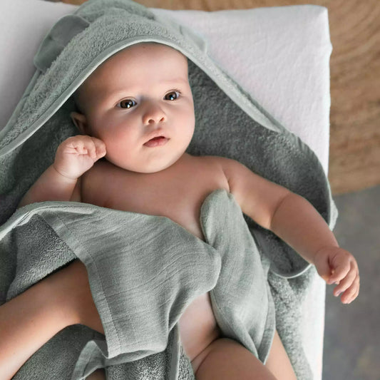 2-in-1 Badcape Olive