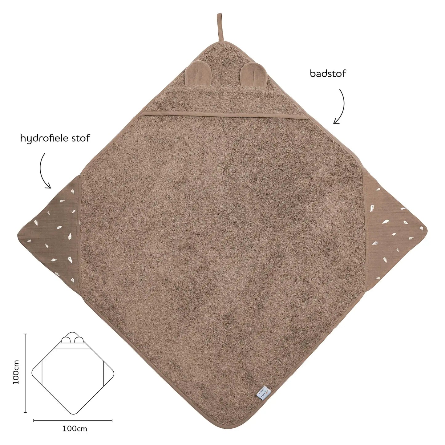 2-in-1 Badcape Nifty: Mocha