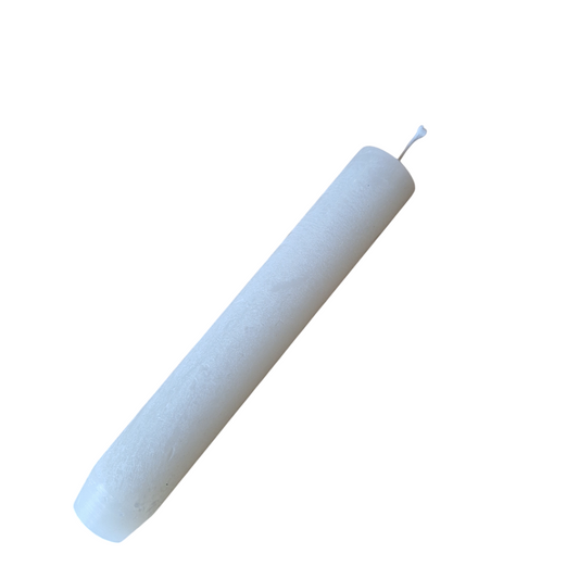 Witte half lange dinerkaars