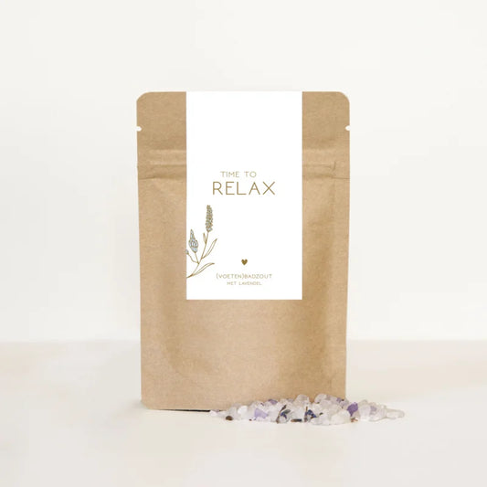 Voeten-Badzout met lavendel: Relax met Lavendel