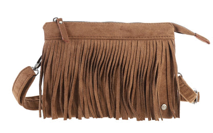 Salla Crossbody Tas met Franjes | Bohemian Schoudertas