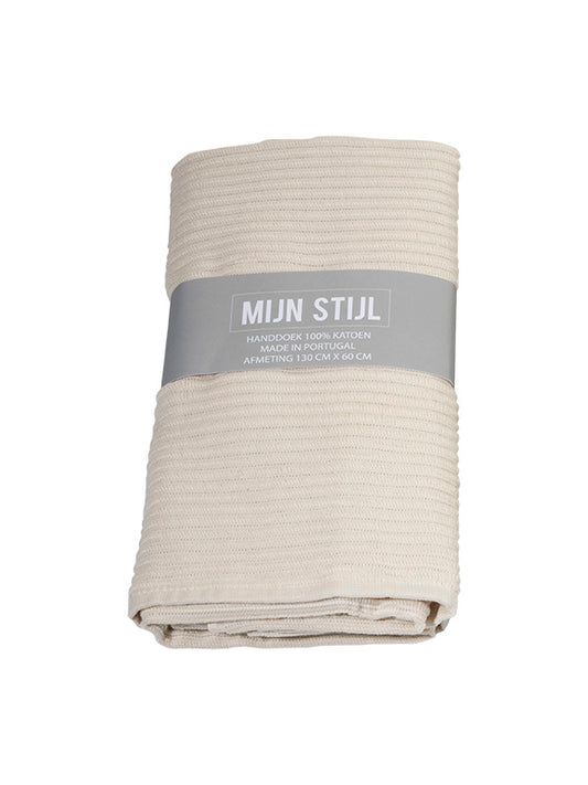 Handdoek XL ecru