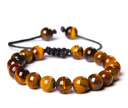 Verstelbare tijger oog armband