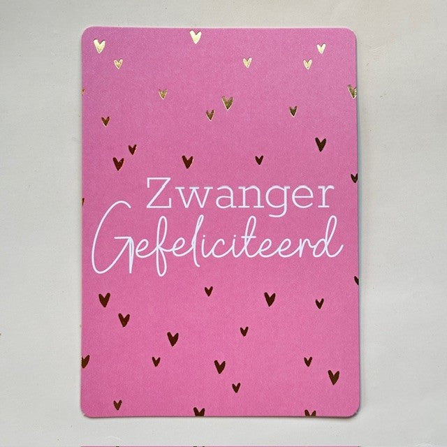 Kaart: Zwanger gefeliciteerd