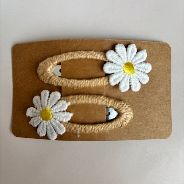 Haarclipjes Bloem