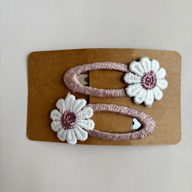 Haarclipjes Bloem