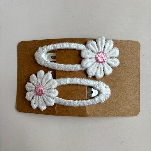 Haarclipjes Bloem