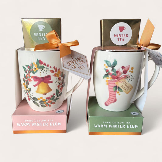 (Kerst)beker met thee