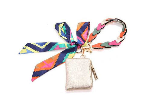 Colorful tassenhanger / telefoonkoord Corfu