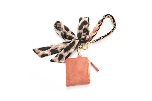 Coral tassenhanger / telefoonkoord Corfu