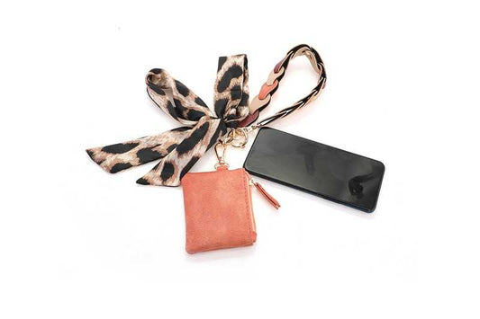 Coral tassenhanger / telefoonkoord Corfu