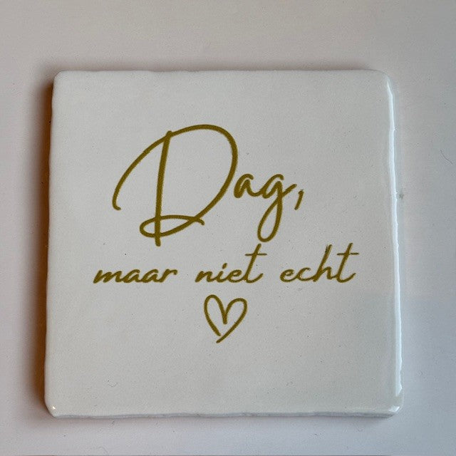 Tegel: Dag, maar niet echt